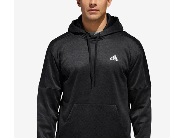 Adidas Men's Team Issue Fleece Hoodie Black Size XX-Large