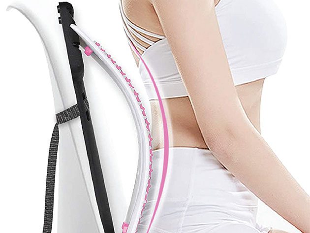 TRAKK Back Stretcher (White/Pink)