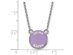 Sterling Silver Sigma Kappa Small Enamel Necklace