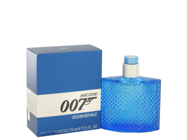 3 Pack 007 Ocean Royale by James Bond Eau De Toilette Spray 2.5 oz for Men