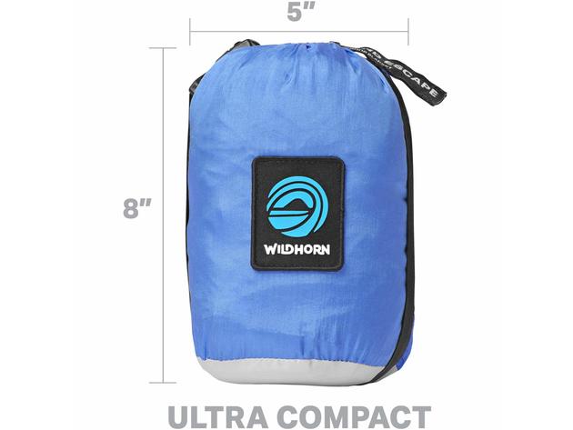 WildHorn Outfitters Sand Escape Parachute Nylon Sky Beach Mat Blanket 7' x 9' (Refurbished)