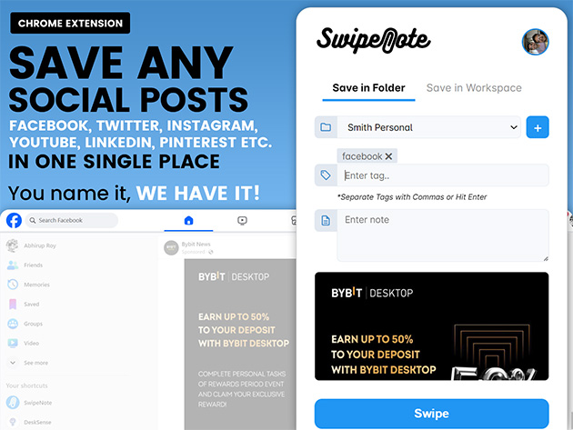 SwipeNote - Business Plan (5 users): Lifetime Subscription