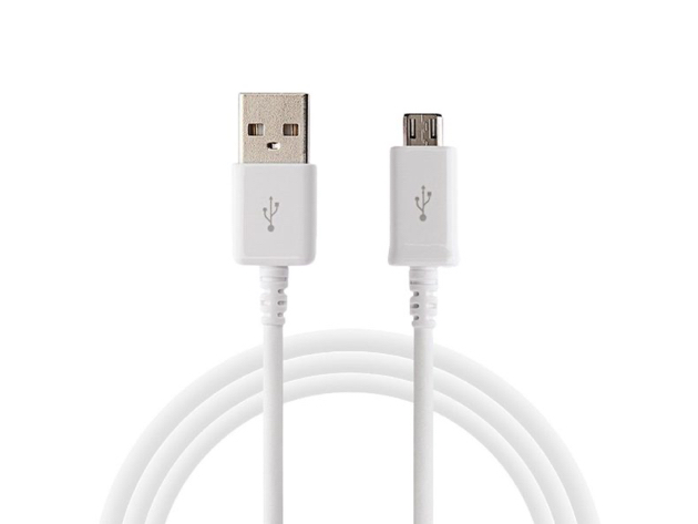 Samsung Charger 2 Amp White for Android Phones with Micro USB Cable
