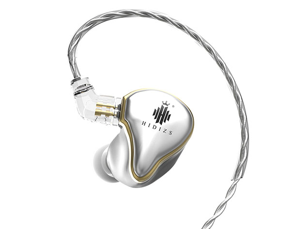 Mermaid MS1 HiFi Monitor Earphones (Silver)