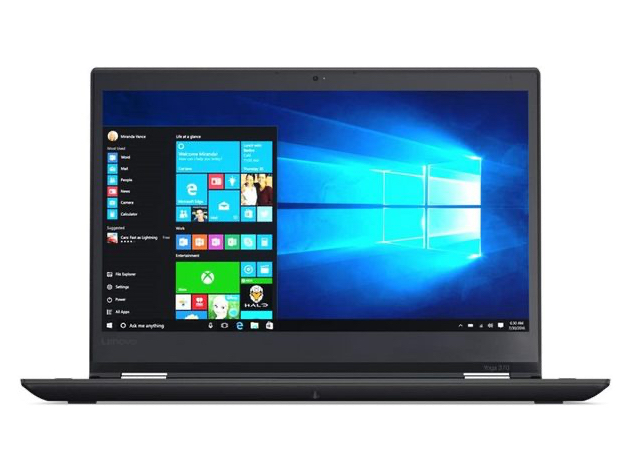 Lenovo Yoga 370 14" Laptop, 2.6GHz Intel i5 Dual Core Gen 7, 8GB RAM, 128GB SSD, Windows 10 Professional 64 Bit (Refurbished Grade B)