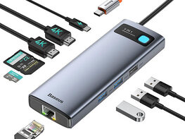 Baseus Joystar 9-in-1 USB-C Hub (Open Box)