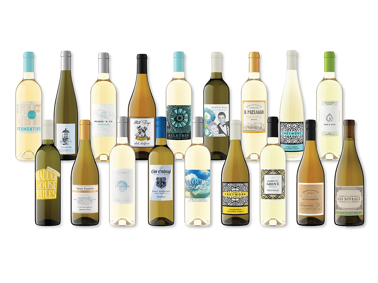 Swirl Wine Shop - 18 Bottles of Red, White or Mixed Wines (Shipping Not Included)