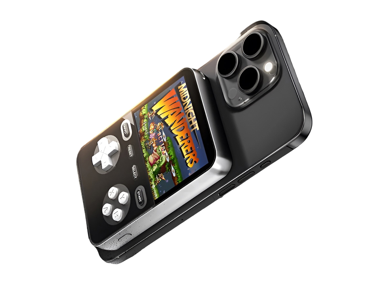 PowerBoy 2-in-1 Retro Gaming Console & Fast-Charging Power Bank