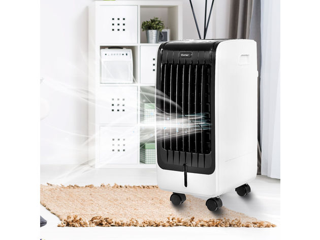 Costway Evaporative Air Cooler Portable Fan Conditioner Cooling Black