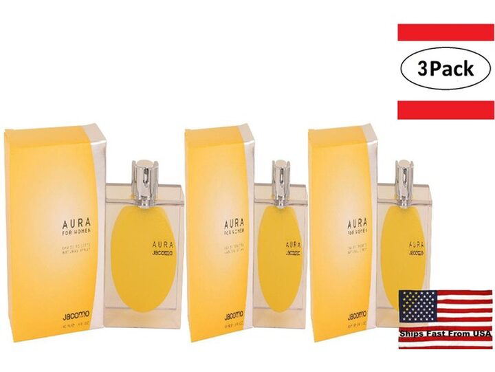 Pack AURA by Jacomo Eau De Toilette Spray oz for Women
