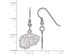 NCAA Sterling Silver University of Texas El Paso Dangle Earring