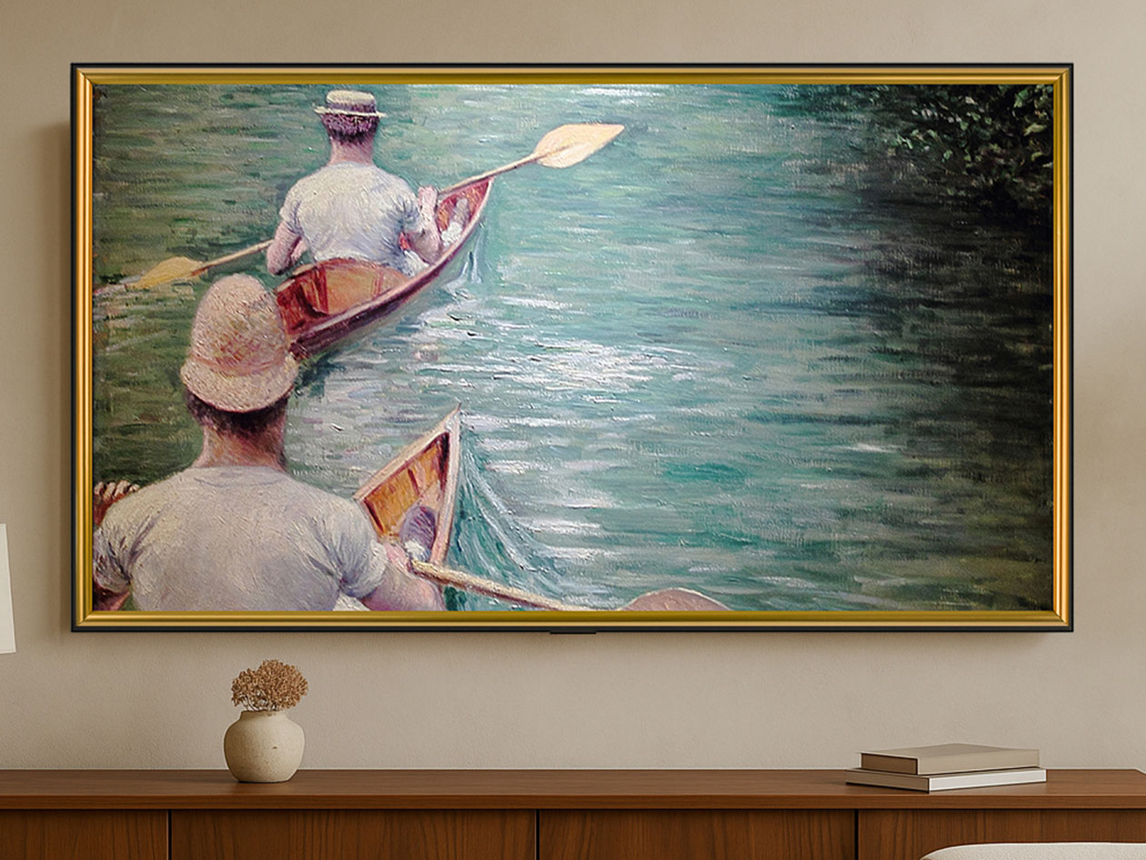 Dreamscreens Framed Art Edition - Turn Your TV into a Framed Masterpiece