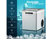 Costway Ice Maker Machine Countertop 26Lbs/24H Portable W/Scoop & Basket Silver