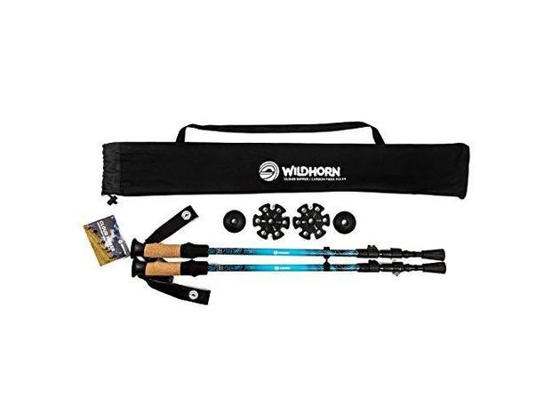 WildHorn Outfitters Nube Ripper Anti-Shock & Quick Lock Trekking Poles / Pole (New)