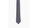 Calvin Klein Men's Modern Bar Stripe Tie Black One Size