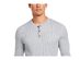 Tasso Elba Men's Luxe Henley Shirt Med Gray Size Extra Large