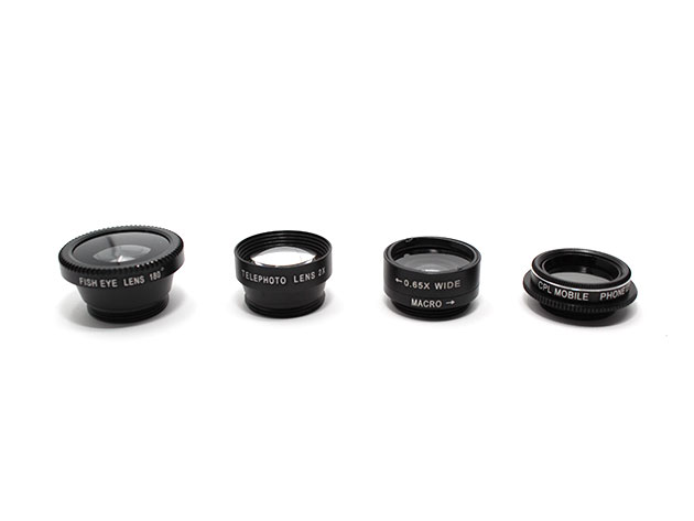 5-in-1 Clip & Snap Smartphone Camera Lenses