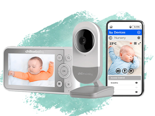 Daily Baby Smart Baby Monitor with 4.3" Screen