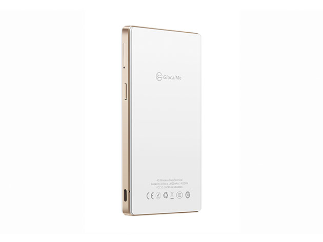 GlocalMe G4 Pro LTE Mobile Hotspot with 9GB Data (White)