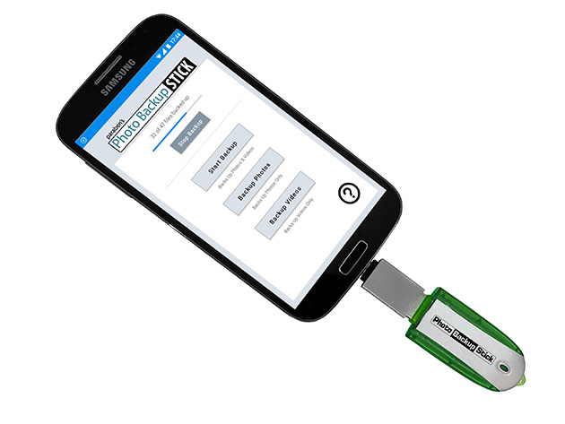 Photo Backup Stick (Green/128GB)