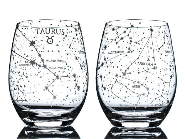 Astrology Wine Glasses (Taurus/Set of 2)