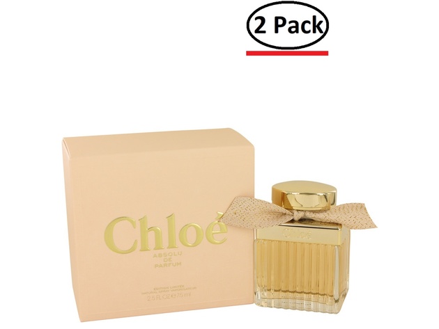 Chloe Absolu De Parfum by Chloe Eau De Parfum Spray 2.5 oz for Women (Package of 2)