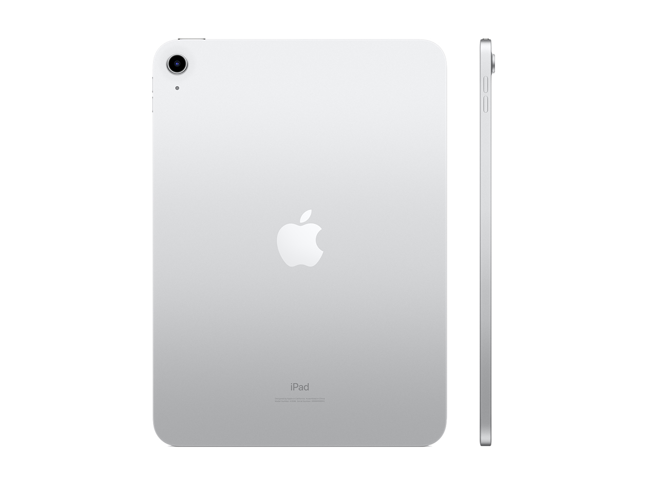 Apple iPad (2022) 10th Gen 64GB Wi-Fi Silver (Refurbished)