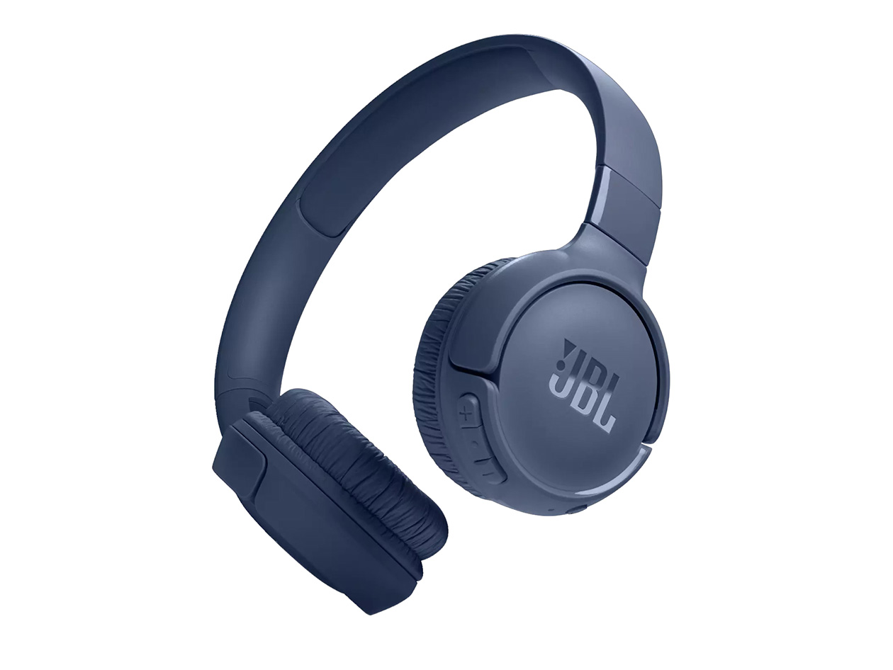 JBL Tune 520BT On-Ear Wireless Headphones - Blue (Open Box)