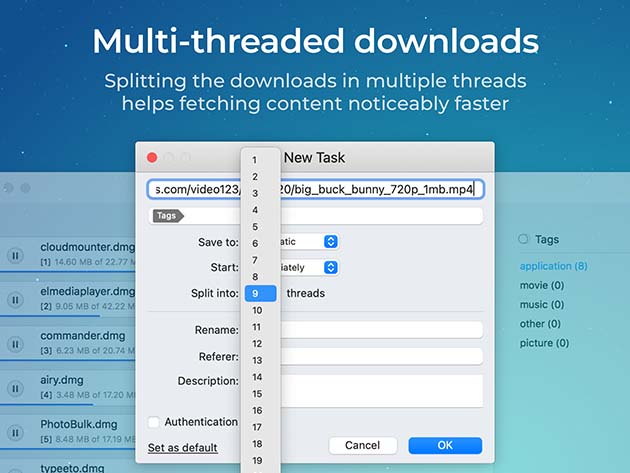 Folx PRO: Download Manager and Torrent Client for Mac