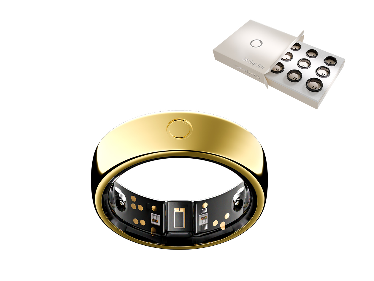 Circular Ring 2 - Medical-Grade Smart Ring (Gold/Size 12)