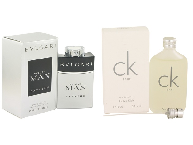 Gift set Bvlgari Man Extreme by Bvlgari EDT Spray 2 oz And CK ONE