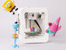 Toybox Alpha Two 3D Printer Bundle (Deluxe)