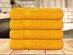 Hurbane Home 4-Piece Luxury 900GSM Bath Towel Set (Yellow)