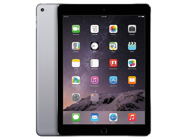 Apple iPad Air 2, 16GB - Gray/Black (Refurbished: Wi-Fi Only)