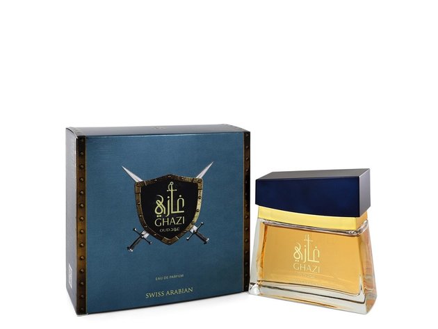 Swiss Arabian Ghazi Oud by Swiss Arabian Eau De Parfum Spray 3.4 oz