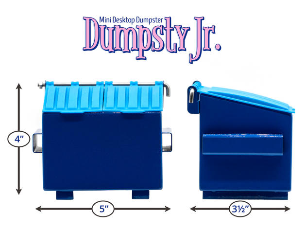 Dumpsty Jr: Mini Desktop Bin