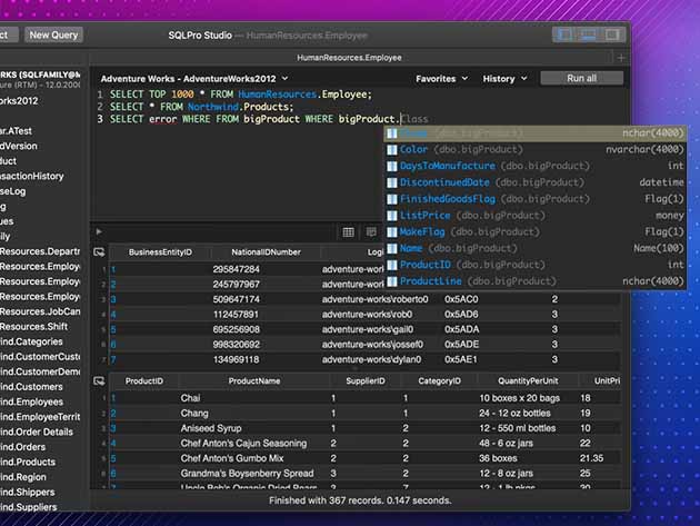 SQLPro Studio: 1-Yr Subscription