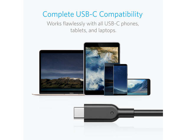 Anker PowerLine II USB-C to USB 3.1 Cable (3ft)