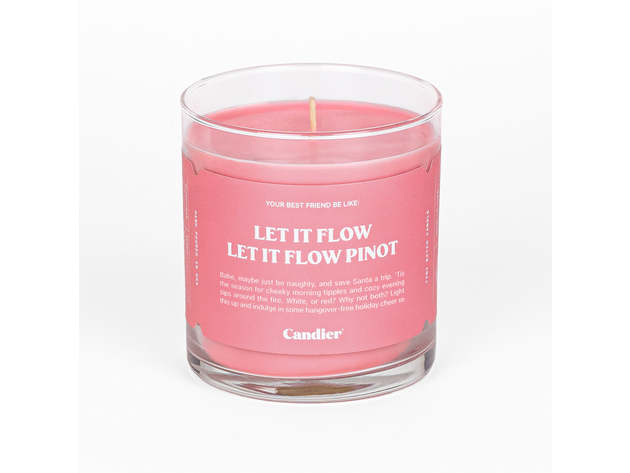 Candier Let It Flow Pinot Candle