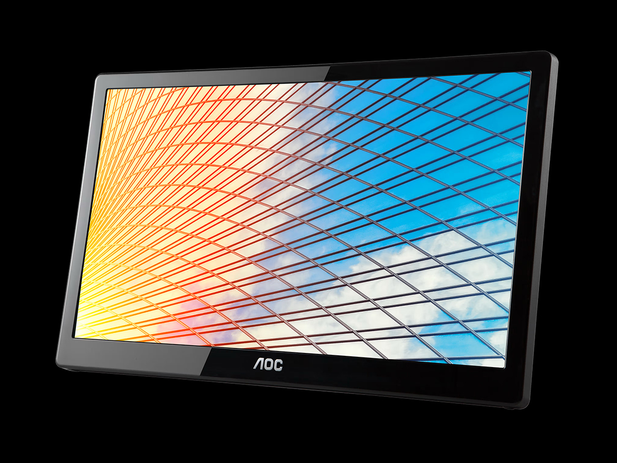 AOC E1659FWU 15.6" USB-3.0 Portable LED HD Monitor (Certified Refurbished)