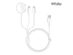 3-in-1 Apple Watch, AirPods & iPhone Charging Cable