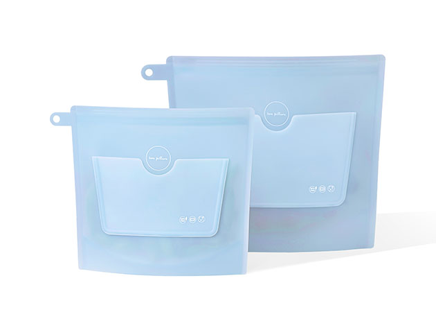 ZipBag: All-in-One Container (3x Everything Set, 3x Sandwich Set, 3x Snack Set/Blue)