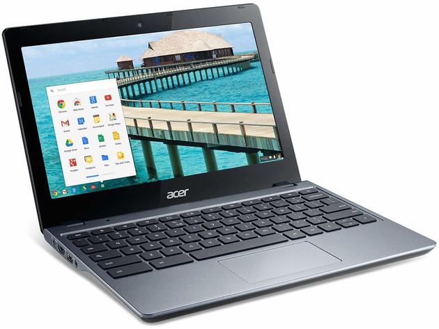 Acer chromebook C720-2848 Chromebook, 1.40 GHz Intel Celeron, 2GB DDR3 RAM, 16GB SSD Hard Drive, Chrome, 11" Screen (Renewed)