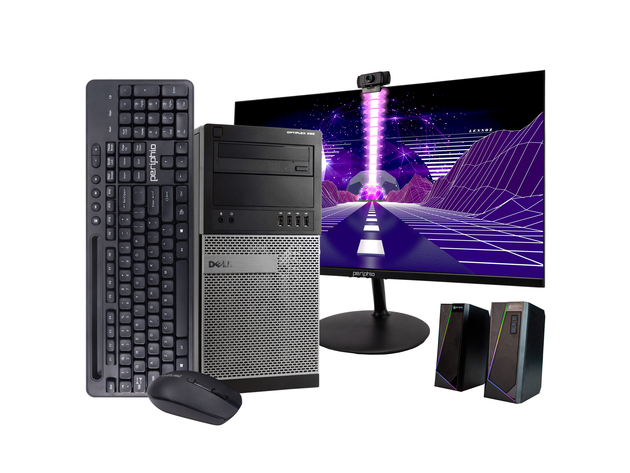 Dell Optiplex 990 Tower Computer PC, 3.40 GHz Intel i7 Quad Core Gen 2, 16GB DDR3 RAM, 512GB SSD Hard Drive, Windows 10 Professional 64bit (Renewed)