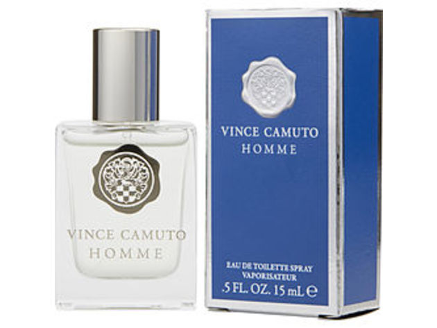 VINCE CAMUTO HOMME by Vince Camuto EDT SPRAY .5 OZ For MEN