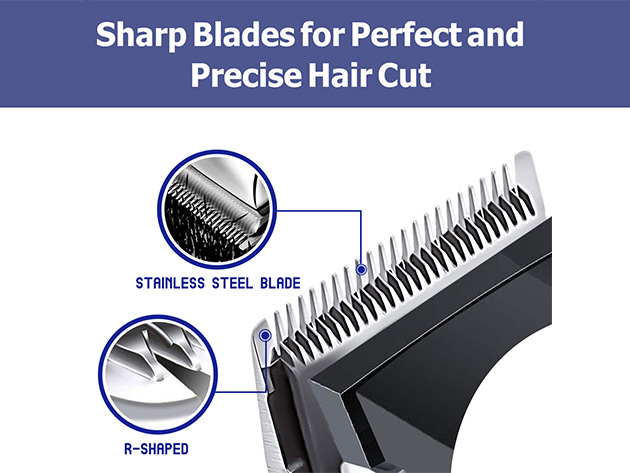 Professional Corded Hair & Beard Clipping and Trimming Kit