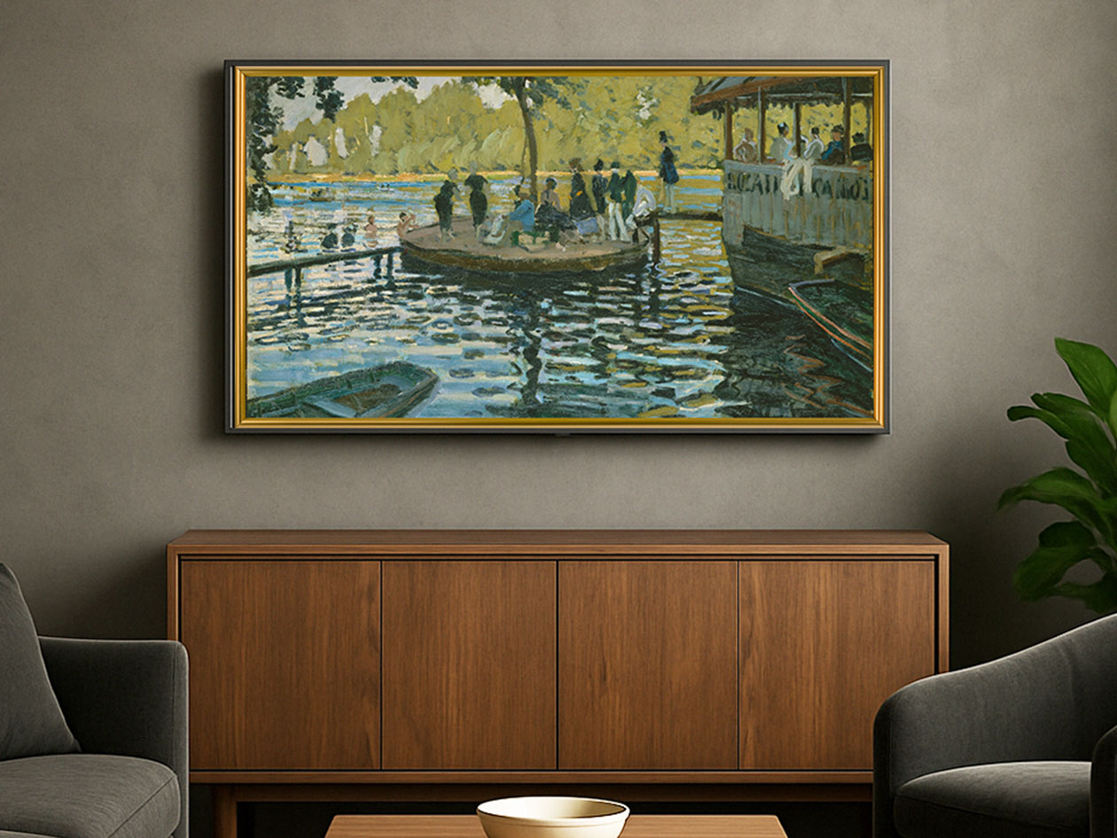 Dreamscreens Framed Art Edition - Turn Your TV into a Framed Masterpiece