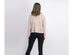Hippie Rose Juniors' Women's Oversized Waffle-Knit Cardigan Pink Size Extra Small