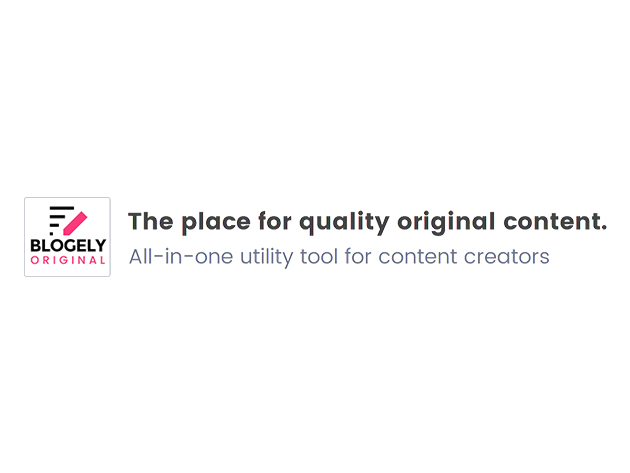Blogely All-in-One Content Management: Lifetime Subscription