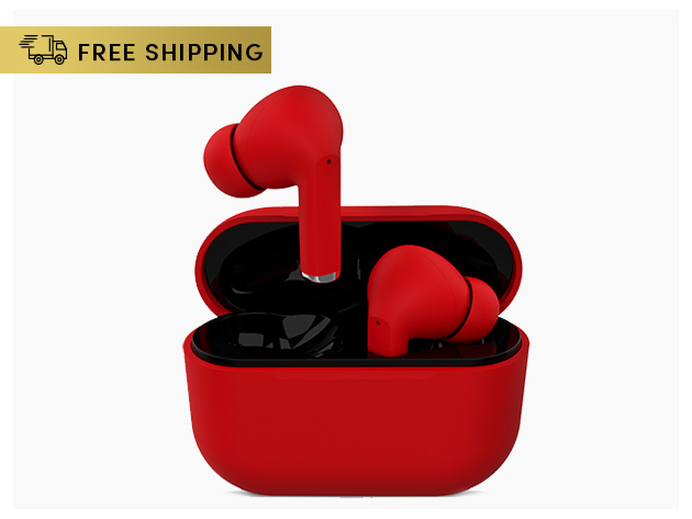 Xpods Pro True Wireless Earbuds + Charging Case (Red)
